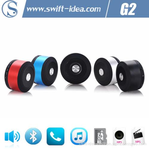 4 Colors USB / TF Card / Handfree Portable Wireless Mini Bluetooth Speaker (G2)